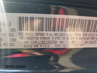 2020 Jeep Cherokee Latitude with VIN 1C4PJLCB2LD552784, listed as a IAAI auction lot 41908936 with 47,337 mi miles and . Bid and sale history available at DreamBid. Image 9.