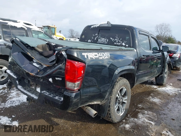 2017 Toyota Tacoma SR5 with VIN 5TFCZ5ANXHX061031, listed as a IAAI auction lot 41218297 with Not Provided miles and . Bid and sale history available at DreamBid. Image 4.