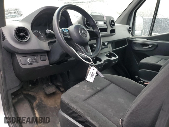 2021 Mercedes-Benz Sprinter with VIN W1Y5EBHY5MT073670, listed as a Copart auction lot 51077245 with Not Provided miles and Salvage Title. Bid and sale history available at DreamBid. Image 8.