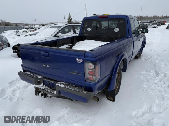 2004 Ford Ranger XL Fleet with VIN 1FTZR45E04PB13744, listed as a Copart auction lot 50290715 with 202,029 mi miles and Salvage title. Bid and sale history available at DreamBid. Image 3.