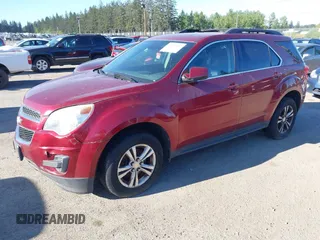2012 Chevrolet Equinox LT w/1LT with VIN 2GNFLEEK5C6262687, listed as a IAAI auction lot 42153387 with 216,604 mi miles. Bid and sale history available at carsss.com. Image 2.