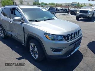 2019 Jeep Compass Limited с VIN 3C4NJCCB4KT802171, выставлен на аукционе IAAI как лот 42660539 с пробегом 83 071 миль миль и . История ставок и продаж доступна на DreamBid. Изображение 1.