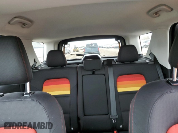 2025 Ford Bronco with VIN 3FMCR9KN4SRE07608, listed as a Copart auction lot 53671695 with 1,940 mi miles and Salvage title. Bid and sale history available at DreamBid. Image 10.
