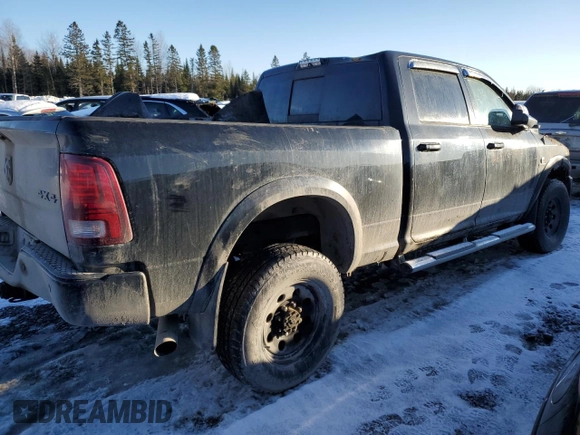 2014 Ram 2500 Laramie with VIN 3C6UR5FLXEG319647, listed as a Copart auction lot 46311295 with Not provided miles and Non repairable. Bid and sale history available at DreamBid. Image 3.
