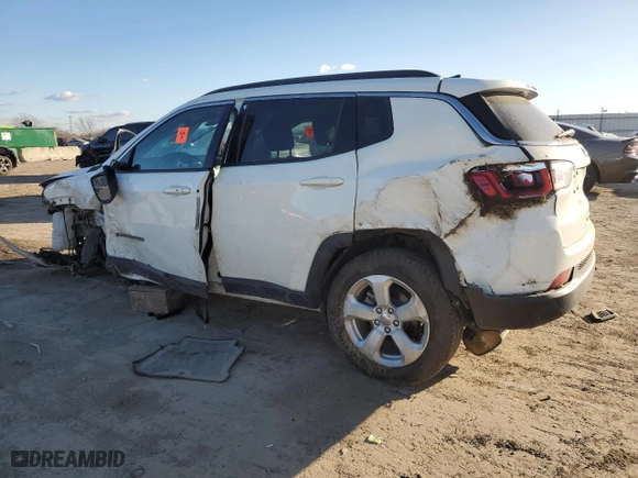2019 Jeep Compass Latitude w/Sun/Wheel Pkg with VIN 3C4NJCBB4KT855244, listed as a Copart auction lot 83453204 with 0 mi miles and Salvage Title. Bid and sale history available at carsss.com. Image 2.