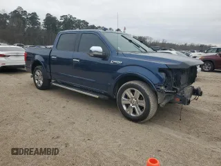 2018 Ford F-150 XL with VIN 1FTEW1CP5JKC81186, listed as a Copart auction lot 45587055 with 148,636 mi miles and Salvage Title. Bid and sale history available at carsss.com. Image 4.