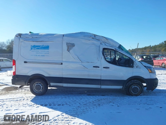 2020 Ford Transit Cargo with VIN 1FTBR1C8XLKA61080, listed as a IAAI auction lot 41191954 with 146,900 mi miles and . Bid and sale history available at DreamBid. Image 14.