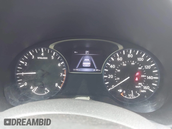 2017 Nissan Altima SR with VIN 1N4AL3AP0HN345977, listed as a IAAI auction lot 41937530 with 121,292 mi miles and . Bid and sale history available at carsss.com. Image 7.