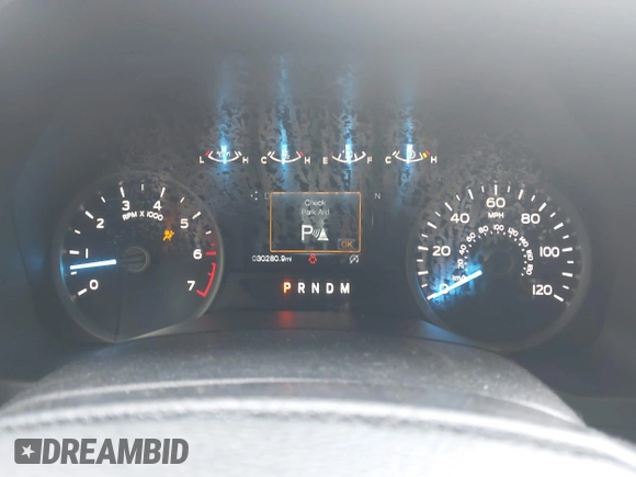2020 Ford F-150 XL with VIN 1FTEW1EP5LFB65401, listed as a IAAI auction lot 42572733 with 30,280 mi miles and . Bid and sale history available at DreamBid. Image 7.