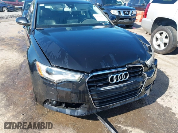 2013 Audi A6 Premium Plus with VIN WAUGGAFC7DN155006, listed as a IAAI auction lot 42535357 with 163,235 mi miles and . Bid and sale history available at DreamBid. Image 6.