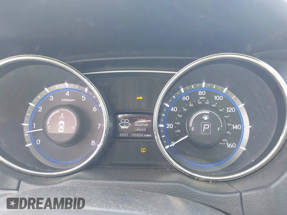 2012 Hyundai Sonata GLS with VIN 5NPEB4AC2CH373418, listed as a IAAI auction lot 42048250 with 190,830 mi miles. Bid and sale history available at carsss.com. Image 7.