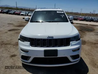 2020 Jeep Grand Cherokee High Altitude with VIN 1C4RJFCG2LC211526, listed as a Copart auction lot 54593905 with 75,396 mi miles and Salvage title. Bid and sale history available at DreamBid. Image 5.