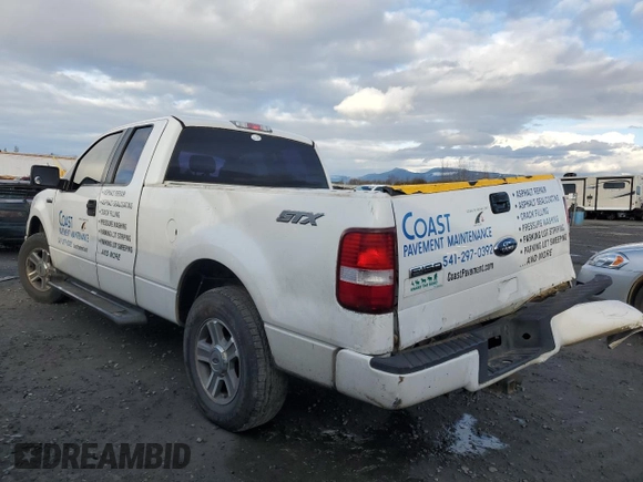 2008 Ford F-150 STX с VIN 1FTRX12W68FB77137, выставлен на аукционе Copart как лот 44389315 с пробегом 302 970 миль миль и Списание • Salvage title. История ставок и продаж доступна на DreamBid. Изображение 2.