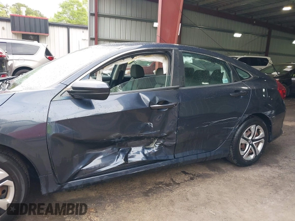 2016 Honda Civic Sedan LX with VIN 19XFC2F58GE009207, listed as a IAAI auction lot 42035280 with 76,052 mi miles. Bid and sale history available at carsss.com. Image 6.