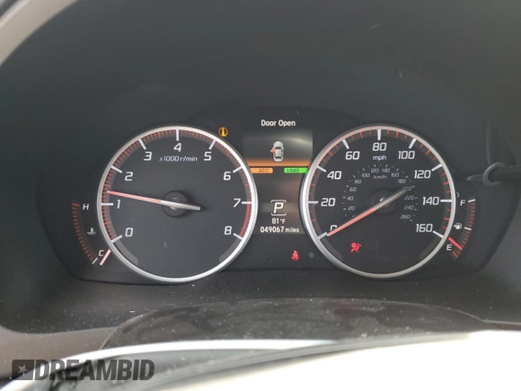 2020 Acura ILX Premium with VIN 19UDE2F8XLA002530, listed as a Copart auction lot 53042955 with 49,067 mi miles and Salvage title. Bid and sale history available at DreamBid. Image 9.