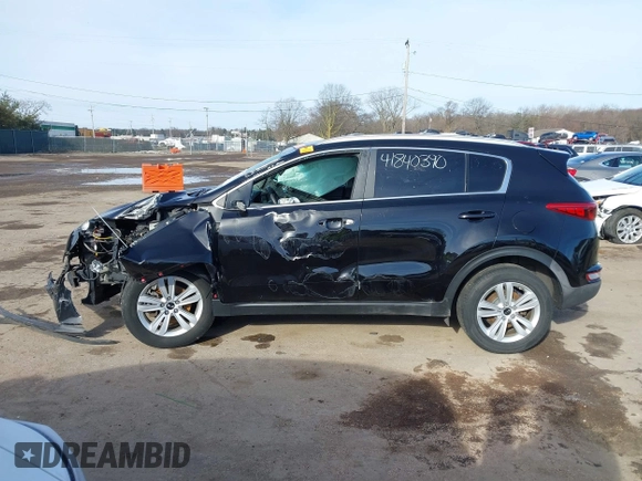2017 Kia Sportage LX with VIN KNDPM3AC4H7133540, listed as a IAAI auction lot 41840390 with 112,008 mi miles and . Bid and sale history available at carsss.com. Image 14.