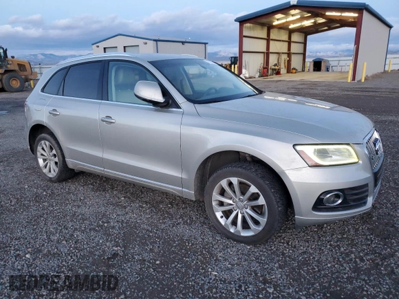 2015 Audi Q5 Premium with VIN WA1CFAFP9FA026762, listed as a Copart auction lot 85330814 with 91,146 mi miles and Salvage Title. Bid and sale history available at carsss.com. Image 4.