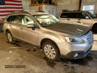 2015 Subaru Outback Premium with VIN 4S4BSACCXF3245809, listed as a Copart auction lot 44204985 with 141,267 mi miles and Salvage title. Bid and sale history available at DreamBid. Image 4.