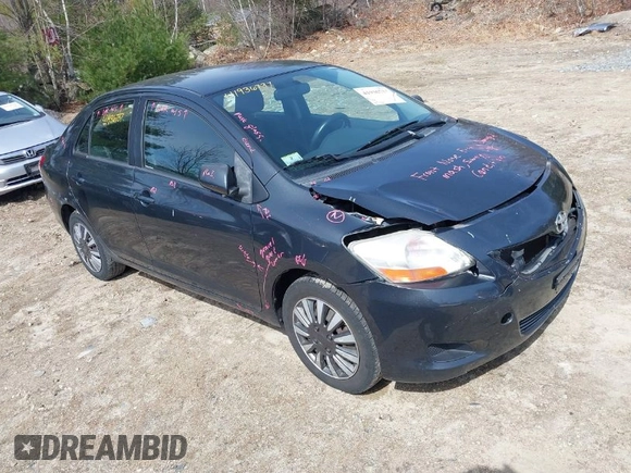 2007 Toyota Yaris with VIN JTDBT923671124466, listed as a IAAI auction lot 41936737 with 117,101 mi miles. Bid and sale history available at carsss.com. Image 1.