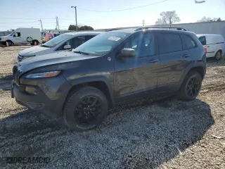 2016 Jeep Cherokee Trailhawk with VIN 1C4PJMBS7GW170588, listed as a Copart auction lot 48224535 with 55,856 mi miles and Clean Title. Bid and sale history available at carsss.com. Image 1.