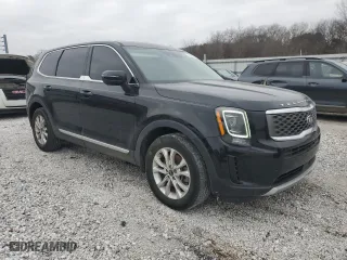 2020 Kia Telluride LX with VIN 5XYP24HCXLG079786, listed as a Copart auction lot 43041695 with 112,307 mi miles and Salvage Title. Bid and sale history available at carsss.com. Image 4.