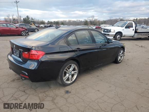 2015 BMW 3 Series 335i xDrive with VIN WBA3B9G52FNR94138, listed as a Copart auction lot 87391694 with 78,570 mi miles and Salvage Title. Bid and sale history available at DreamBid. Image 3.