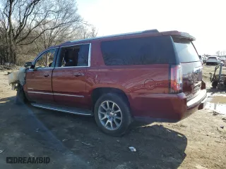 2020 GMC Yukon XL Denali with VIN 1GKS1HKJ4LR166469, listed as a Copart auction lot 43768735 with 0 mi miles and Salvage Title. Bid and sale history available at carsss.com. Image 2.