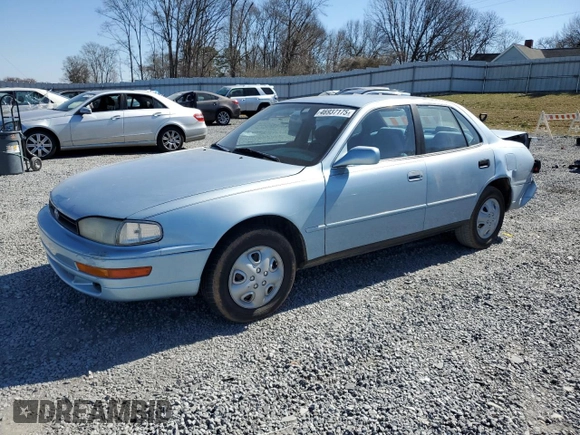 1992 Toyota Camry LE with VIN 4T1SK12E7NU001465, listed as a Copart auction lot 46937175 with 141,334 mi miles and Salvage Title. Bid and sale history available at carsss.com. Image 1.
