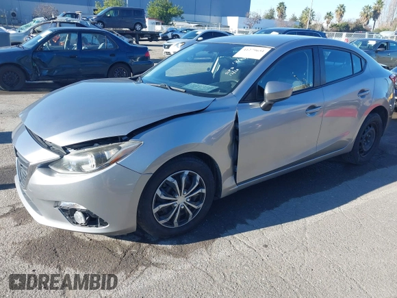 2015 Mazda 3 i SV with VIN JM1BM1T75F1258853, listed as a IAAI auction lot 41279651 with 36,437 mi miles. Bid and sale history available at carsss.com. Image 18.