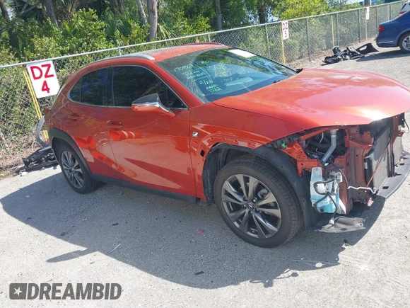 2020 Lexus UX 200 F Sport with VIN JTHE3JBH1L2023381, listed as a IAAI auction lot 41795195 with 88,098 mi miles and . Bid and sale history available at DreamBid. Image 13.