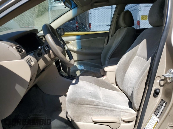 2007 Toyota Corolla CE with VIN 2T1BR32E77C774318, listed as a Copart auction lot 52458855 with 275,730 mi miles and Clean Title. Bid and sale history available at DreamBid. Image 7.