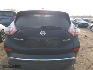 2015 Nissan Murano S with VIN 5N1AZ2MH6FN277457, listed as a IAAI auction lot 41410717 with 109,498 mi miles. Bid and sale history available at carsss.com. Image 16.
