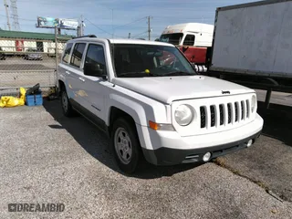 2014 Jeep Patriot Sport with VIN 1C4NJPBA9ED674553, listed as a IAAI auction lot 41665134 with 118,933 mi miles. Bid and sale history available at carsss.com. Image 1.