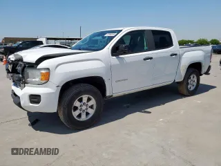 2018 GMC Canyon 2WD with VIN 1GTG5BEAXJ1328616, listed as a Copart auction lot 52896295 with 92,603 mi miles and Salvage Title. Bid and sale history available at carsss.com. Image 1.