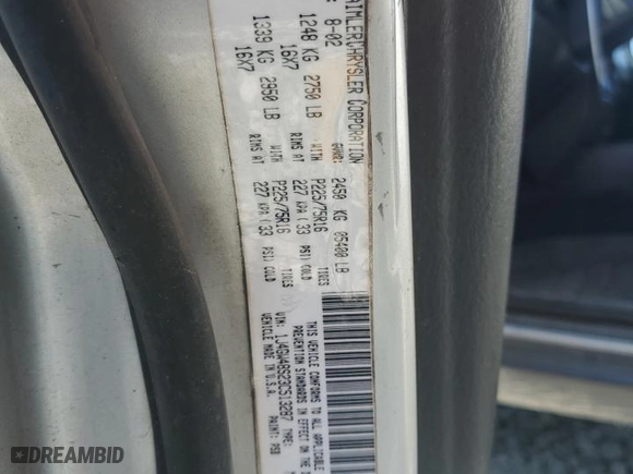 2003 Jeep Grand Cherokee Laredo with VIN 1J4GW48S23C513287, listed as a Copart auction lot 50515055 with 251,806 mi miles and Salvage Title. Bid and sale history available at carsss.com. Image 13.