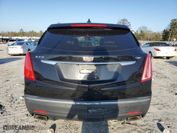 2017 Cadillac XT5 FWD with VIN 1GYKNARS3HZ198658, listed as a Copart auction lot 43726225 with 152,994 mi miles and Salvage Title. Bid and sale history available at carsss.com. Image 6.