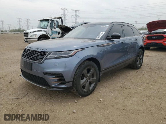 2018 Land Rover Range Rover Velar R-Dynamic SE z VIN SALYL2RXXJA751407, wystawiony jako Copart lot #60834755 z przebiegiem 125 901 mil mil oraz Czysty tytuł • Clean title. Historia ofert i sprzedaży dostępna na DreamBid. Obrazek 1.