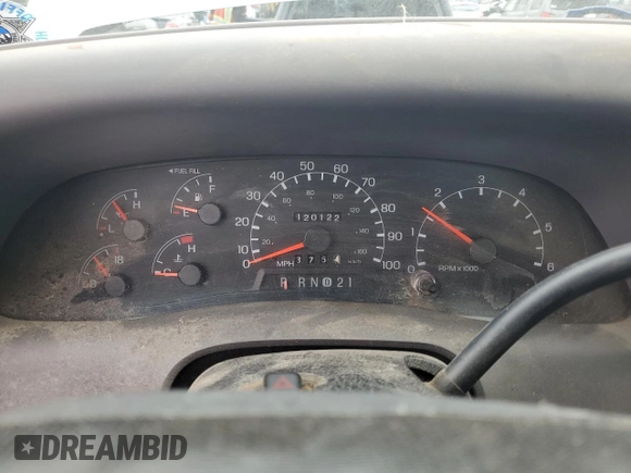 1999 Ford F-350 with VIN 1FTSF30L1XED35901, listed as a Copart auction lot 63499344 with 120,122 mi miles and Salvage title. Bid and sale history available at DreamBid. Image 9.