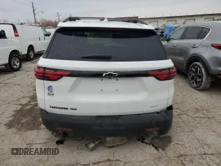 2022 Chevrolet Traverse LS with VIN 1GNEVFKW3NJ116247, listed as a Copart auction lot 43724995 with 52,433 mi miles and Salvage Title. Bid and sale history available at carsss.com. Image 6.