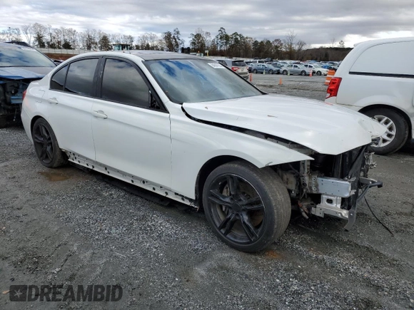 2017 BMW 3 Series 340i with VIN WBA8B3G54HNU35356, listed as a Copart auction lot 84647654 with Not Provided miles and Salvage Title. Bid and sale history available at carsss.com. Image 4.