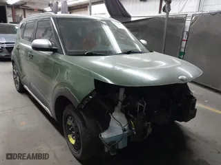 2020 Kia Soul LX with VIN KNDJ23AU2L7045373, listed as a IAAI auction lot 41663065 with 46,145 mi miles. Bid and sale history available at carsss.com. Image 1.