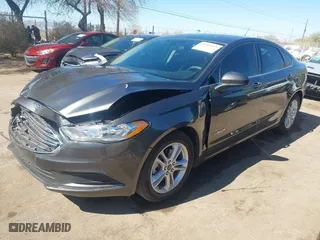 2018 Ford Fusion Hybrid SE with VIN 3FA6P0LU0JR225031, listed as a IAAI auction lot 41668449 with 96,142 mi miles. Bid and sale history available at carsss.com. Image 17.