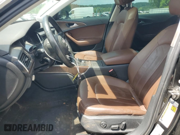2013 Audi A6 Premium Plus with VIN WAUGGAFCXDN103742, listed as a Copart auction lot 54901795 with 122,795 mi miles and Clean title. Bid and sale history available at DreamBid. Image 7.