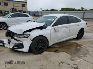 2019 Honda Accord Sport с VIN 1HGCV1F39KA016895, выставлен на аукционе Copart как лот 55119435 с пробегом Не указан миль и Списание • Salvage title. История ставок и продаж доступна на DreamBid. Изображение 1.