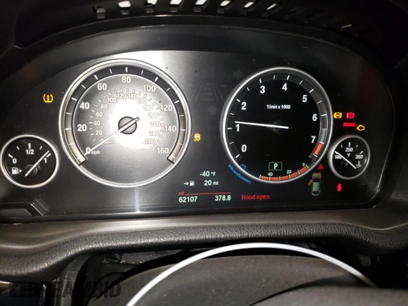 2016 BMW X4 xDrive28i with VIN 5UXXW3C56G0R22240, listed as a Copart auction lot 66006543 with 62,107 mi miles. Bid and sale history available at carsss.com. Image 9.