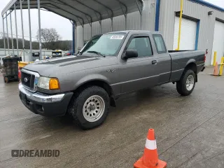 2005 Ford Ranger XL with VIN 1FTYR15EX5PA10228, listed as a Copart auction lot 45056705 with 185,115 mi miles and Salvage Title. Bid and sale history available at carsss.com. Image 1.