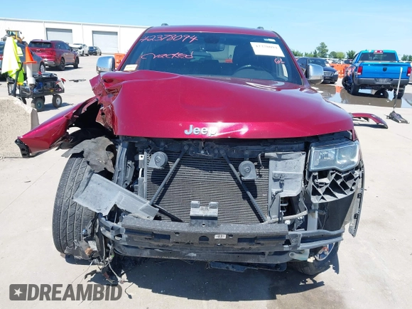 2020 Jeep Grand Cherokee Limited with VIN 1C4RJEBG2LC256980, listed as a IAAI auction lot 42378094 with 83,267 mi miles and . Bid and sale history available at DreamBid. Image 13.