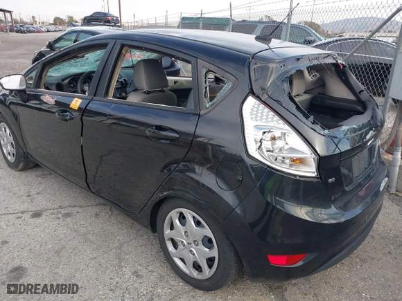 2012 Ford Fiesta SE with VIN 3FADP4EJ1CM198200, listed as a IAAI auction lot 41594167 with 1 mi miles. Bid and sale history available at carsss.com. Image 3.
