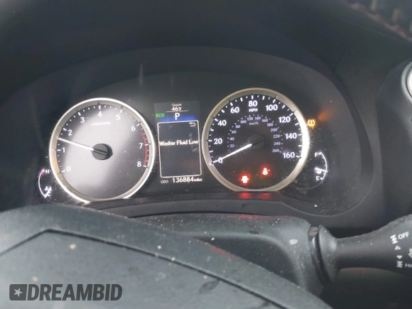 2014 Lexus IS 250 with VIN JTHCF1D25E5007208, listed as a IAAI auction lot 41036831 with 136,884 mi miles. Bid and sale history available at carsss.com. Image 7.