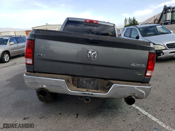 2010 Dodge Ram 1500 ST with VIN 1D7RV1GP7AS160521, listed as a Copart auction lot 86634064 with 195,630 mi miles and Salvage Title. Bid and sale history available at carsss.com. Image 6.